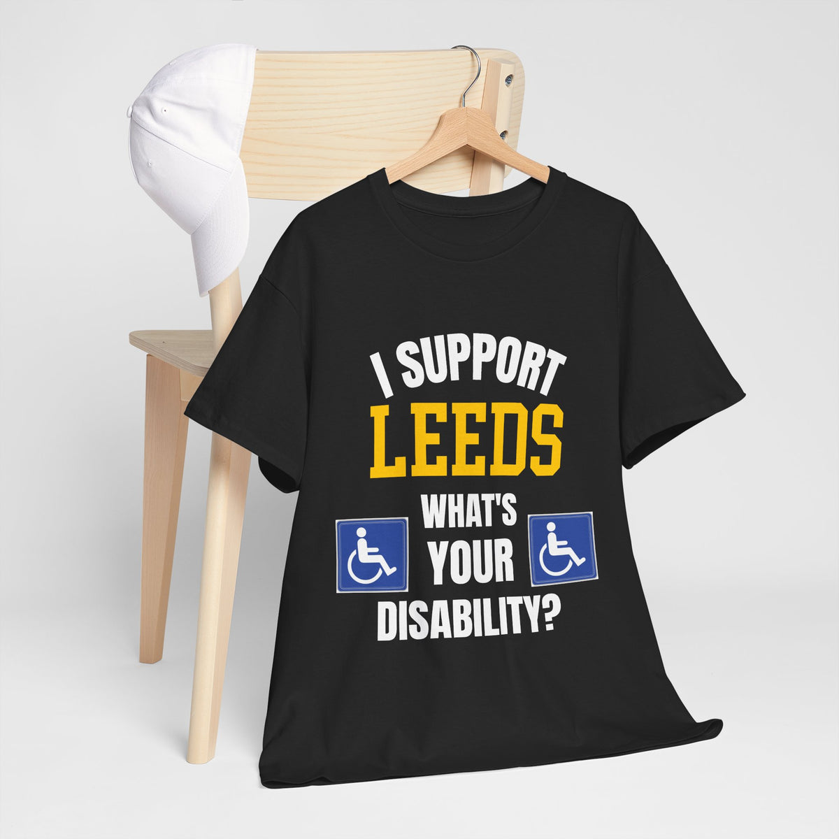 I Support Leeds Disability Funny T-Shirt